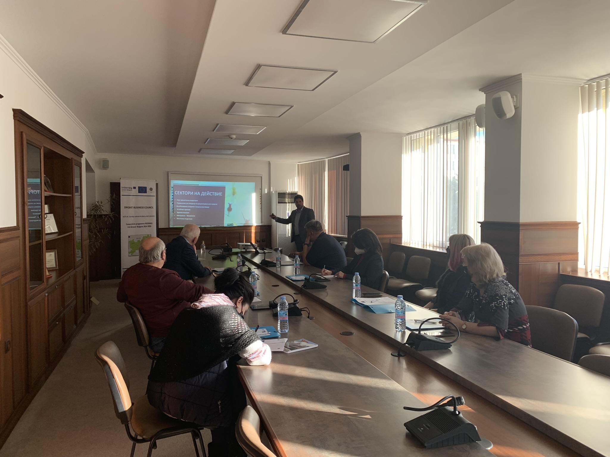 Проведе се информационна среща с представители на местната  власт в община Димитровград